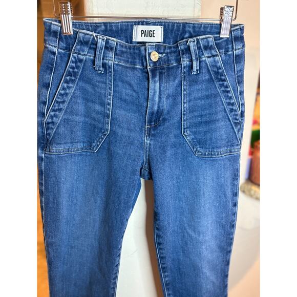 PAIGE Mayslie mid-rise straight-leg jeans size 26/2 MSRP $239 - Picture 4 of 5